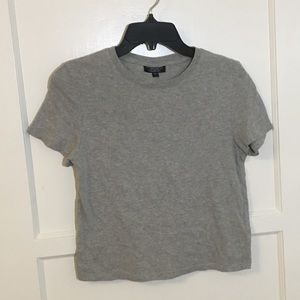 Topshop gray t-shirt essential